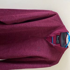 Red Under Armor hoodless hoodie *never worn*